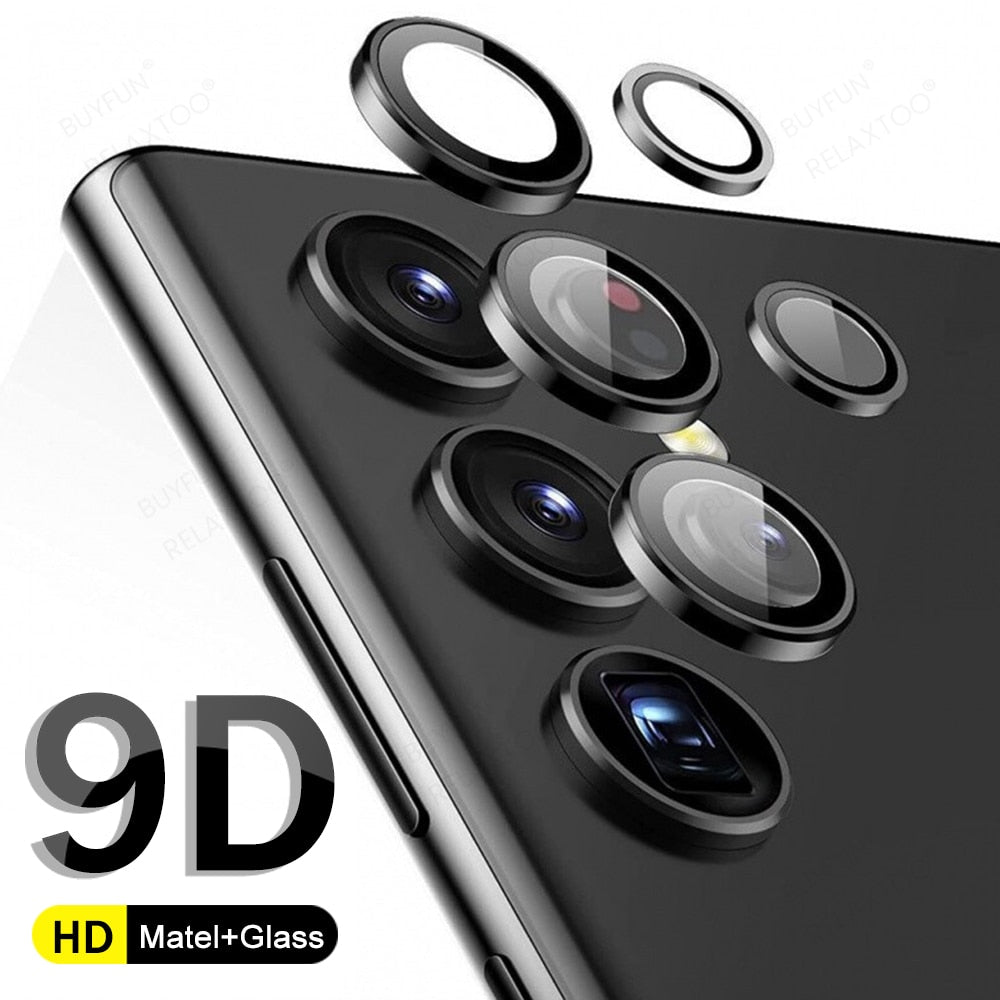 Kit Protetor de Lentes 9D Para Câmera - Samsung